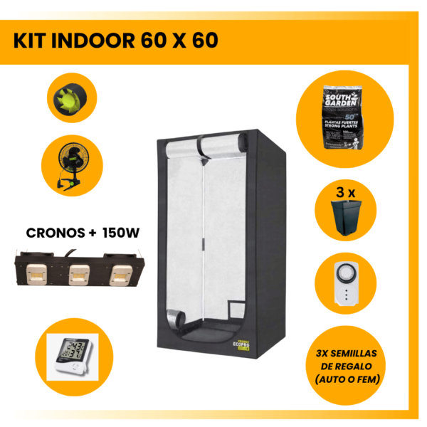 Kit indoor 60x60 Cronos+ 150W